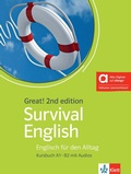 Cover: Great! Survival English A1-B2, 2nd edition - Hybride Ausgabe allango - Klett