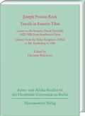 Cover: Joseph Francis Rock. Travels in Eastern Tibet - Harrassowitz Verlag