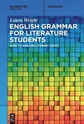 Cover: English Grammar for Literature Students - De Gruyter Mouton
