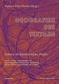 Cover: Geografien des Textilen - De Gruyter