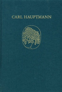 Abbildung von: Carl Hauptmann: Sämtliche Werke / Band XVI,1-2: Briefe II - frommann-holzboog