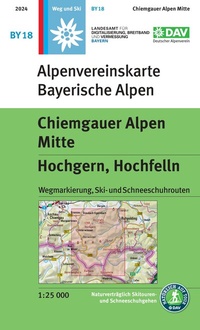 Abbildung von: Chiemgauer Alpen Mitte, Hochgern, Hochfelln - Deutscher Alpenverein