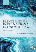 Cover: Principles of International Economic Law, 3e - OUP eBook