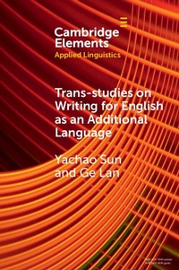 Abbildung von: Trans-studies on Writing for English as an Additional Language - Cambridge University Press
