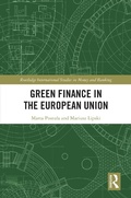 Bild: Green Finance in the European Union - Routledge