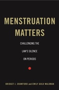Cover: Menstruation Matters - New York University Press