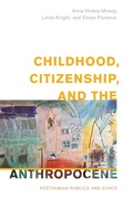 Cover: Childhood, Citizenship, and the Anthropocene - Rowman & Littlefield Publishers