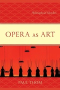 Cover: Opera as Art - Lexington Books