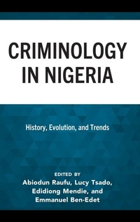 Abbildung von: Criminology in Nigeria - Lexington Books/Fortress Academic