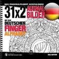 Cover: 31x2 Ausmalbilder mit dem deutschen Fingeralphabet - LegendaryMedia