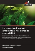 Cover: Le questioni socio-ambientali nei corsi di contabilita - Edizioni Sapienza