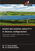 Cover: Analisi del sistema solare P V in diverse configurazioni - Edizioni Sapienza