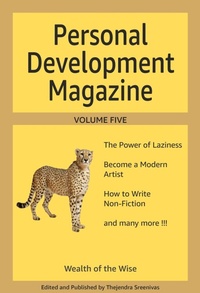 Enlarge image Cover: Personal Development Magazine - Volume Five - Thejendra Sreenivas