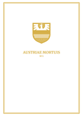 Cover: AUSTRIAE MORTUIS - Altherrenverband der Akademischen Verbindung Austria Innsbruck