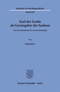 Abbildung von: Karl der Große als Gesetzgeber der Sachsen. - fibre