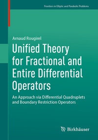 Abbildung von: Unified Theory for Fractional and Entire Differential Operators - Birkhäuser