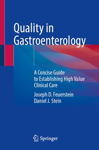 Abbildung von: Quality in Gastroenterology - Springer