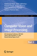 Cover: Computer Vision and Image Processing - Springer
