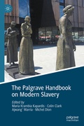 Cover: The Palgrave Handbook on Modern Slavery - Palgrave Macmillan