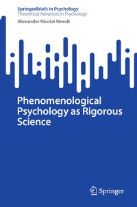 Abbildung von: Phenomenological Psychology as Rigorous Science - Springer