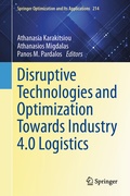 Cover: Disruptive Technologies and Optimization Towards Industry 4.0 Logistics - Springer