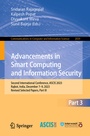 Cover: Advancements in Smart Computing and Information Security - Springer