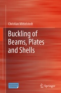 Cover: Buckling of Beams, Plates and Shells - Springer