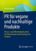 Cover: PR f&uuml;r vegane und nachhaltige Produkte - Springer Gabler