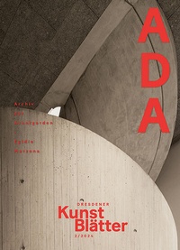 Abbildung von: Dresdener Kunstblätter 2/2024 - Sandstein Kommunikation