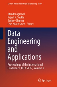 Enlarge image Cover: Data Engineering and Applications - Springer