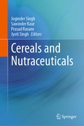 Cover: Cereals and Nutraceuticals - Springer