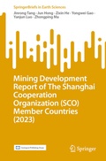 Cover: Mining Development Report of The Shanghai Cooperation Organization (SCO) Member Countries (2023) - Springer