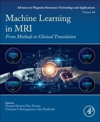 Abbildung von: Machine Learning in MRI: Volume 13 - Academic Press