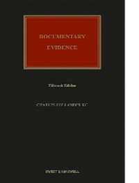 Abbildung von: Documentary Evidence - Sweet & Maxwell