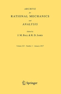 Abbildung von: Archive for Rational Mechanics and Analysis - Springer