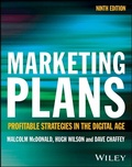 Cover: Marketing Plans - Wiley