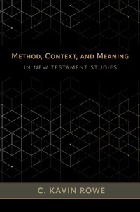 Abbildung von: Method, Context, and Meaning in New Testament Studies - Wm B Eerdmans Publishing Co