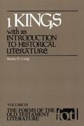 Cover: 1 Kings - Wm B Eerdmans Publishing Co