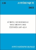 Cover: Seminaire Bourbaki - Societe mathematique de France