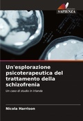 Cover: Un'esplorazione psicoterapeutica del trattamento della schizofrenia - Edizioni Sapienza