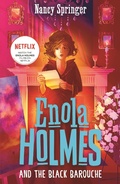 Cover: Enola Holmes and the Black Barouche (Book 7) - Hot Key Books
