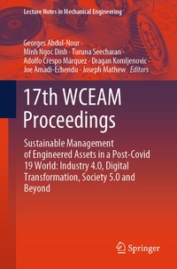 Enlarge image Cover: 17th WCEAM Proceedings - Springer