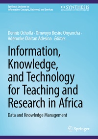 Abbildung von: Information, Knowledge, and Technology for Teaching and Research in Africa - Springer