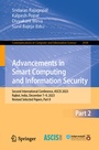 Cover: Advancements in Smart Computing and Information Security - Springer