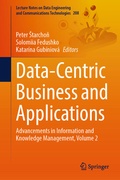 Cover: Data-Centric Business and Applications - Springer