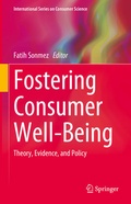Cover: Fostering Consumer Well-Being - Springer