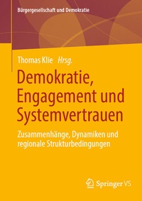 Abbildung von: Demokratie, Engagement und Systemvertrauen - Springer VS