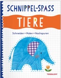 Cover: Schnippel-Spa&szlig;. Tiere. Schneiden - Malen - Nachspuren - Tessloff Verlag Ragnar Tessloff GmbH & Co. KG