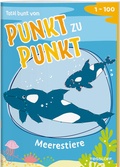 Cover: Total bunt von Punkt zu Punkt. Meerestiere. Von 1 bis 100 - Tessloff Verlag Ragnar Tessloff GmbH & Co. KG