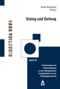 Cover: Dialog und Geltung - Schneider bei wbv